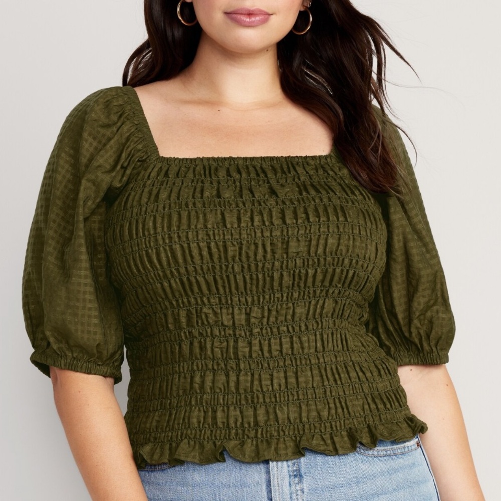 Puff-Sleeve Top